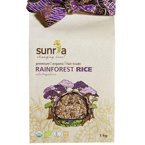 Jual Beras Mix Sunria Organic Rainforest Rice 1kg | Shopee Indonesia