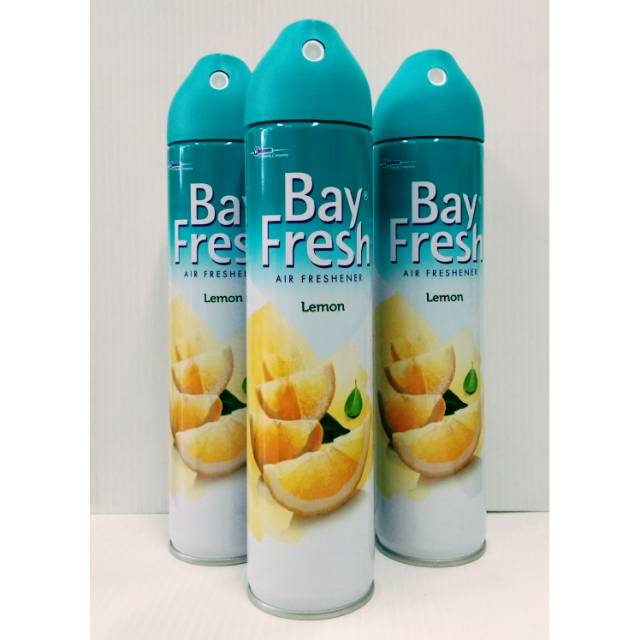 Jual BAYFRESH PENGHARUM RUANGAN AIR FRESHNER SPRAY LEMON 225ML | Shopee ...
