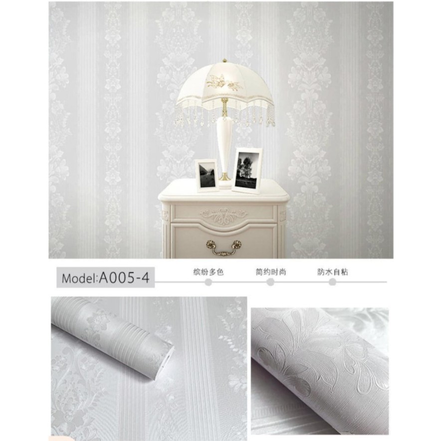 Jual WALLPAPER DINDING ukuran 45 cm x 10 M / Wallsticker Stiker