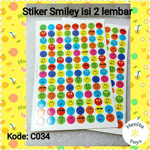 Jual Stiker Smiley isi 2 lembar | Shopee Indonesia