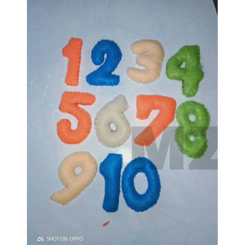 Jual MAINAN EDUKASI ANGKA DARI KAIN FLANEL | Shopee Indonesia