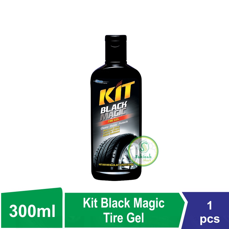 Jual Kit Black Magic Tire Gel Semir Ban 300ml Wet Look Shopee Indonesia