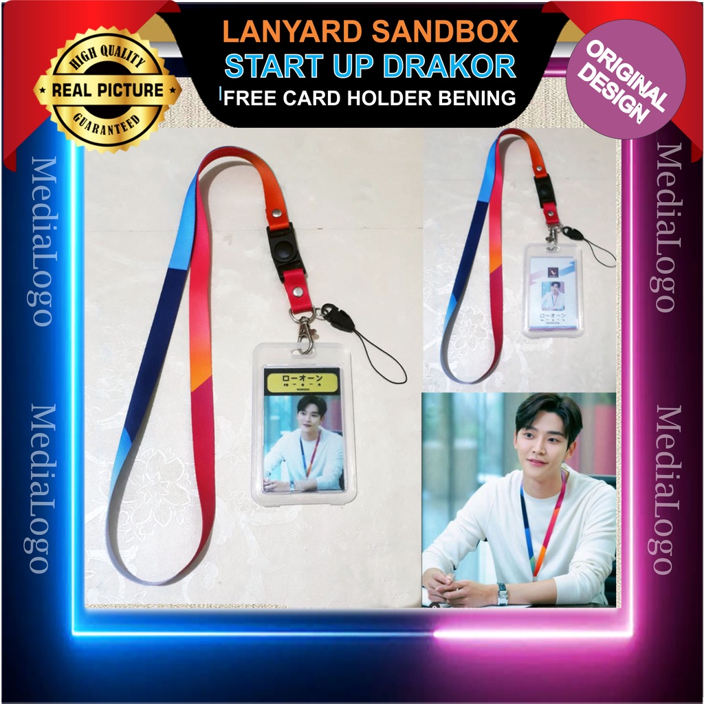 Jual TALI LANYARD START UP DRAKOR Printing FullColor Exclusive (Terbaru ...