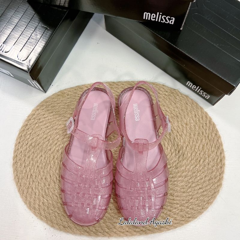 Jual Sepatu Melissa possesion pink glitter sepatu sandal melissa