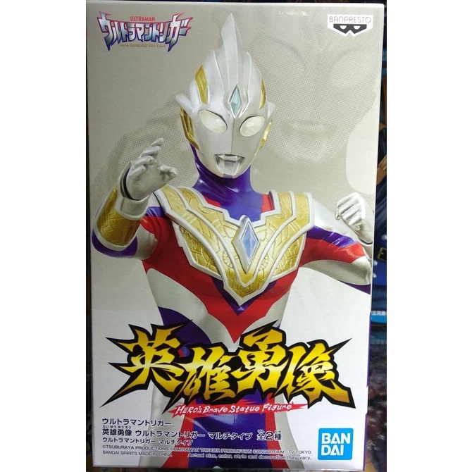 Banpresto Ultraman Trigger Hero's Brave Statue Figure Ultraman Trigger Multi Type (Ver.A) main image 1