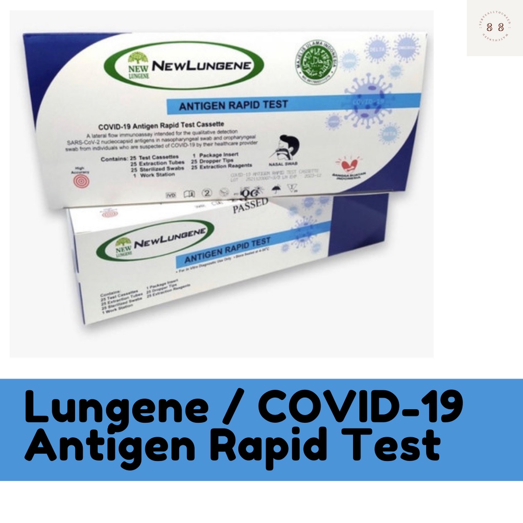 Jual New Lungene / COVID-19 Antigen Rapid Test Dijual Satuan | Shopee ...