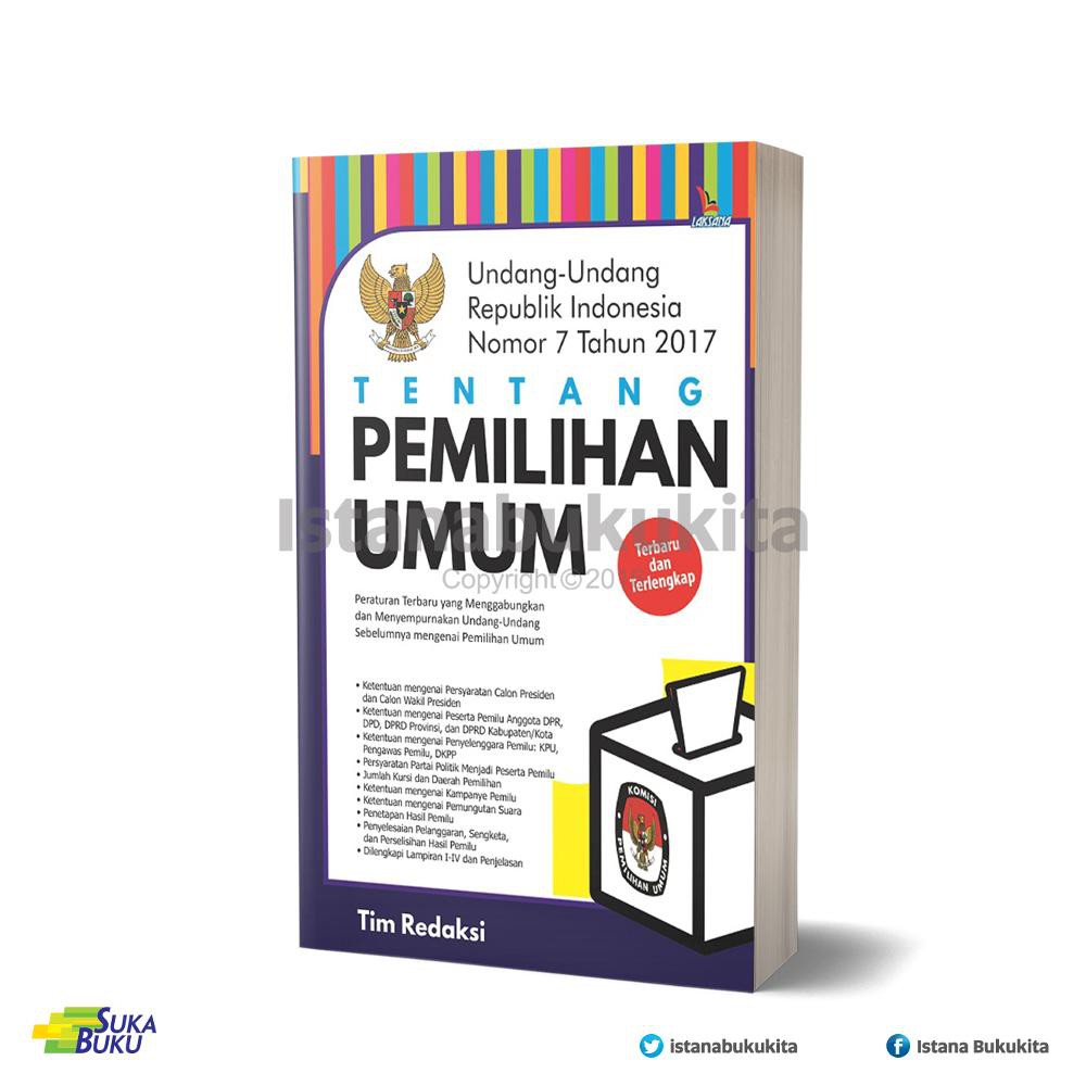 Jual Buku - Undang-Undang Republik Indonesia Nomor 7 Tahun 2017 Tentang ...