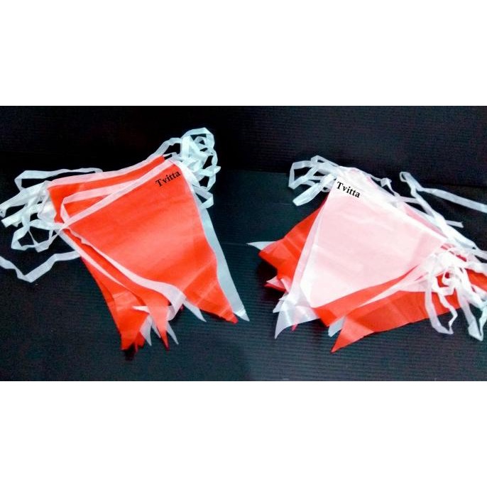 Jual Bendera Merah Putih Hiasan Gantung Segitiga Dekorasi Hut Ri Agustusan Shopee Indonesia