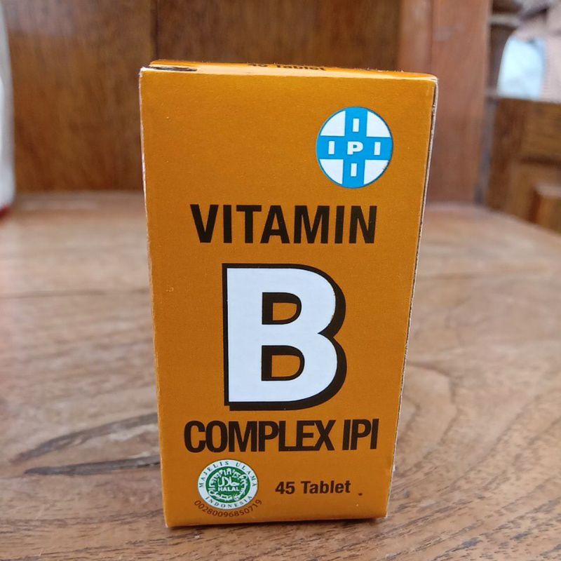 Jual Vitamin B Complex Ipi 45 Tablet | Shopee Indonesia