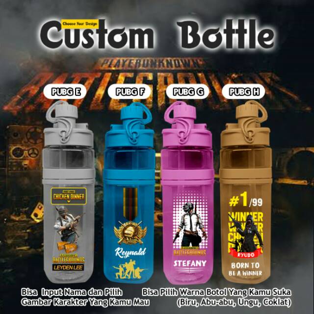 Jual Botol Minum Custom Shopee Indonesia 2309