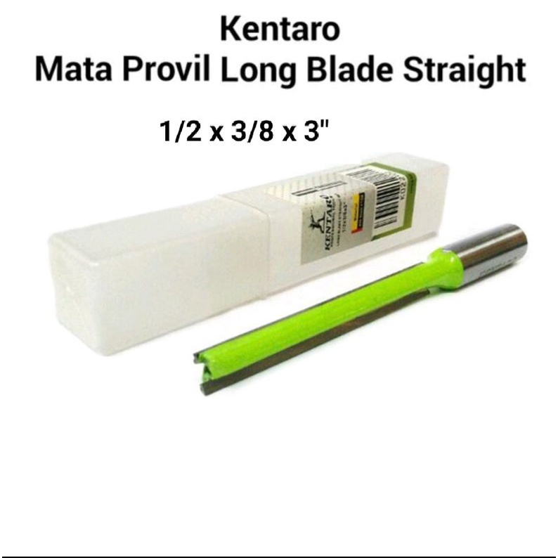 Jual MATA PROFIL BESAR ROUTER LONG BLADE STRAIGHT 1/2 X 3/8 X 2