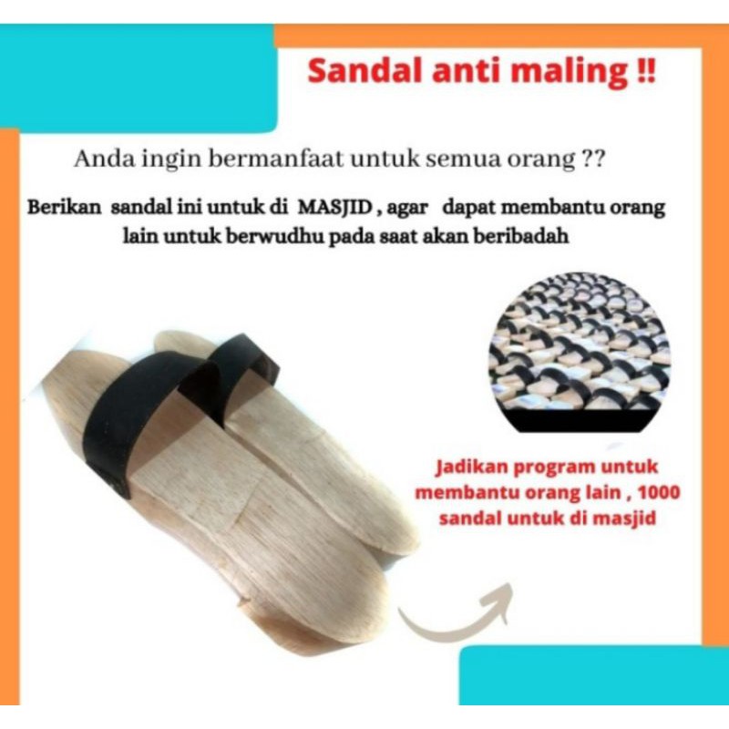 Jual Sendal Sandal Bakiak Sandal Kayu Sandal Tradisional Sandal Wudhu Shopee Indonesia 