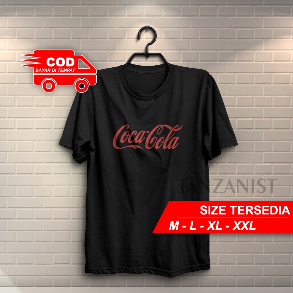 KAOS COCA COLA COTTON COMBED 30S BAJU TSHIRT VINTAGE DISTRO PROMO