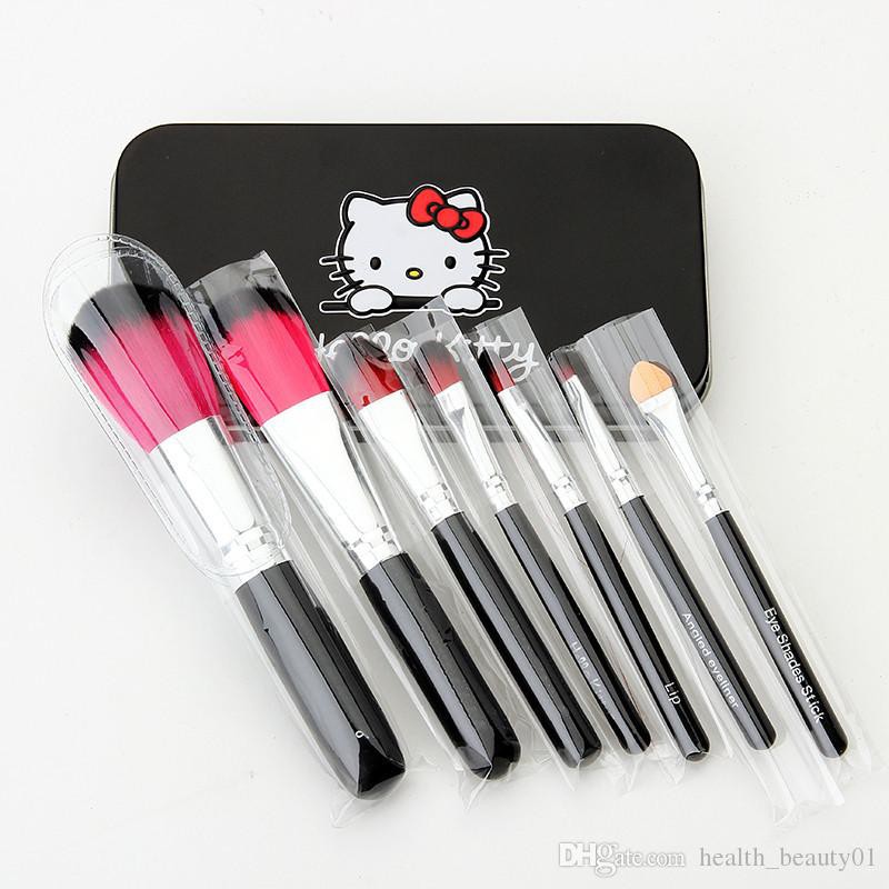 Jual Kuas make up hello kitty HITAM - Kuas hello kitty cantik | Shopee ...