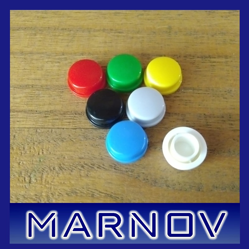 Jual A24 CAP Button Bulat Tactile 12mm Push Button | Shopee Indonesia