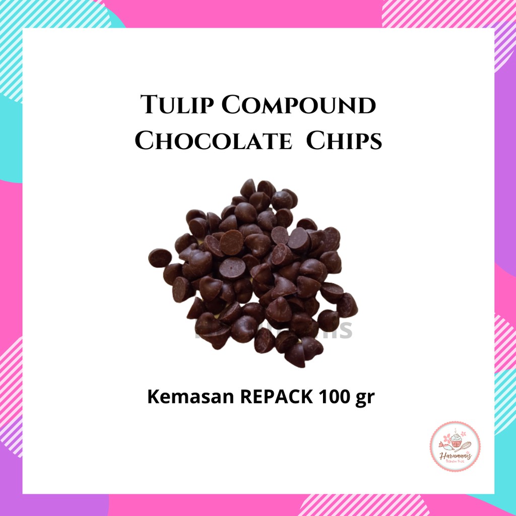 Jual Tulip Coklat Chip Choco Chip 100gr | Shopee Indonesia