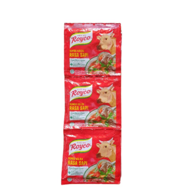 Jual Royco Ayam / Royco Sapi Renteng (Isi 12sachet @8gr / 9gr) Renceng ...