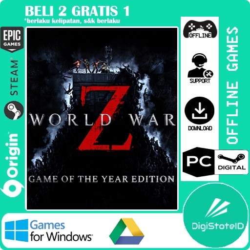 Jual World War Z Game of the Year Edition Game PC Shopee Indonesia