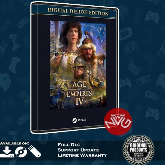 Jual Code4a4ZoAge Of Empires 4 Digital Deluxe Edition PC ORIGINAL