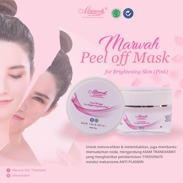 Jual Peel Off Mask Brightening (pink) | Shopee Indonesia