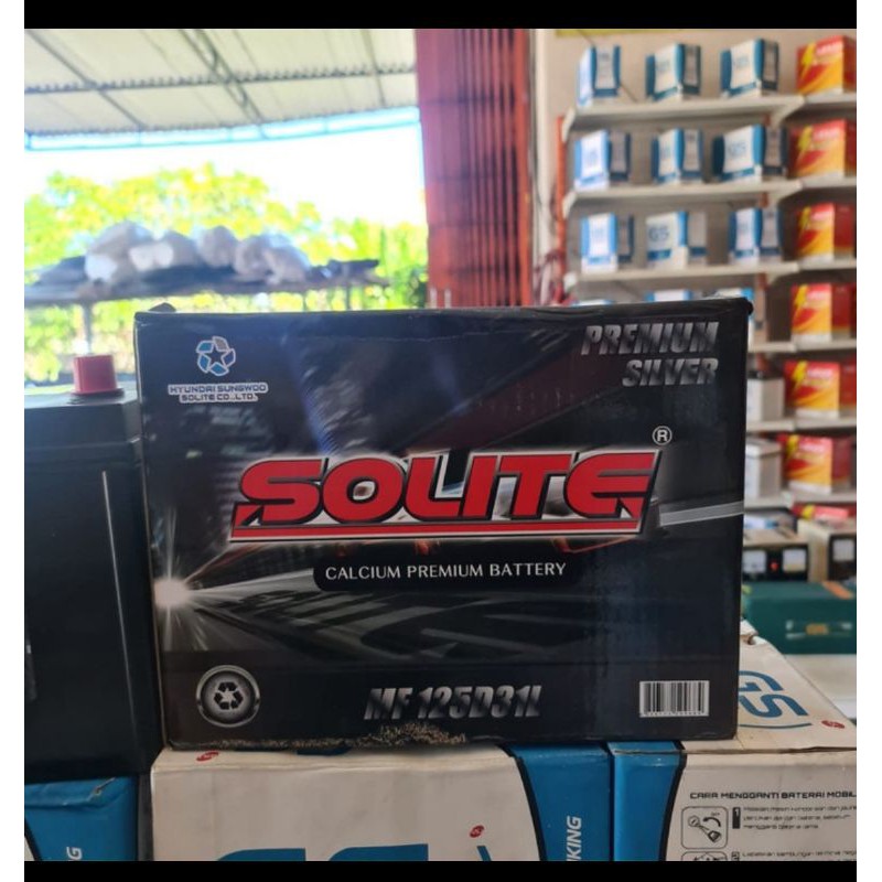 Jual Aki Kering Solite NX120-7L,125D31L,12Volt-95AH. | Shopee Indonesia