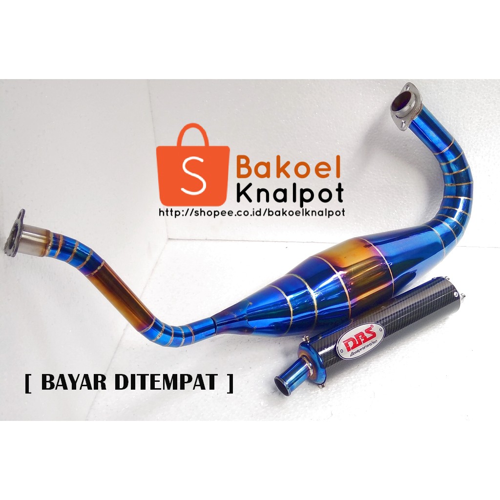 Jual DBS Bluemoon Ekzos RR150 ZX150 KAWASAKI ZX150/ZXR150/KRR150/RR150 ...