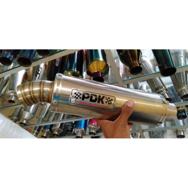 Jual selncer Knalpot Replica PDK Racing | Shopee Indonesia