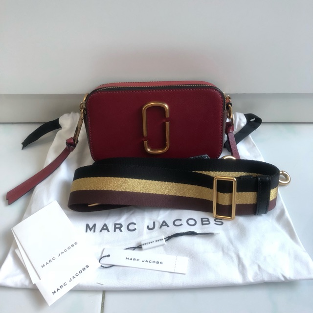 Marc jacobs snapshot deals deep maroon