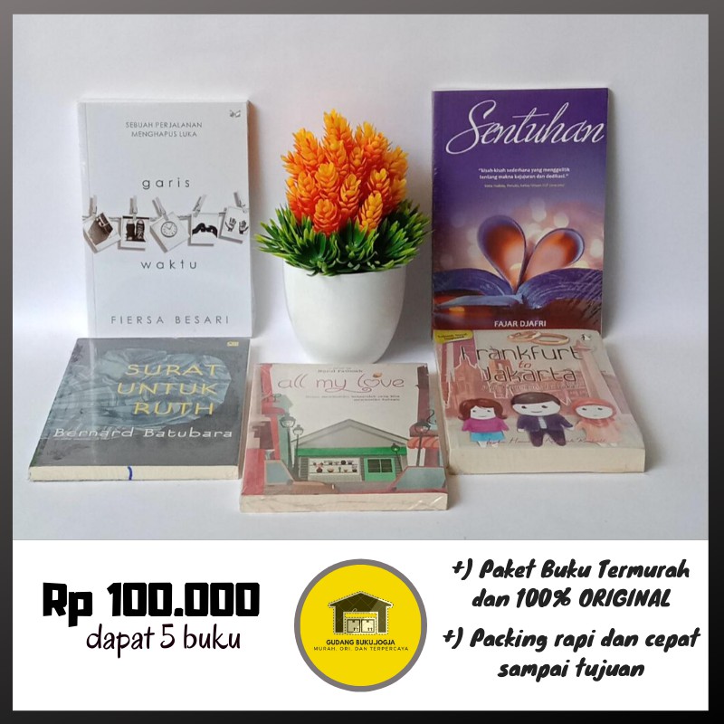 Jual PAKET 5 BUKU Novel Garis Waktu - Fiersa Besari | Shopee Indonesia