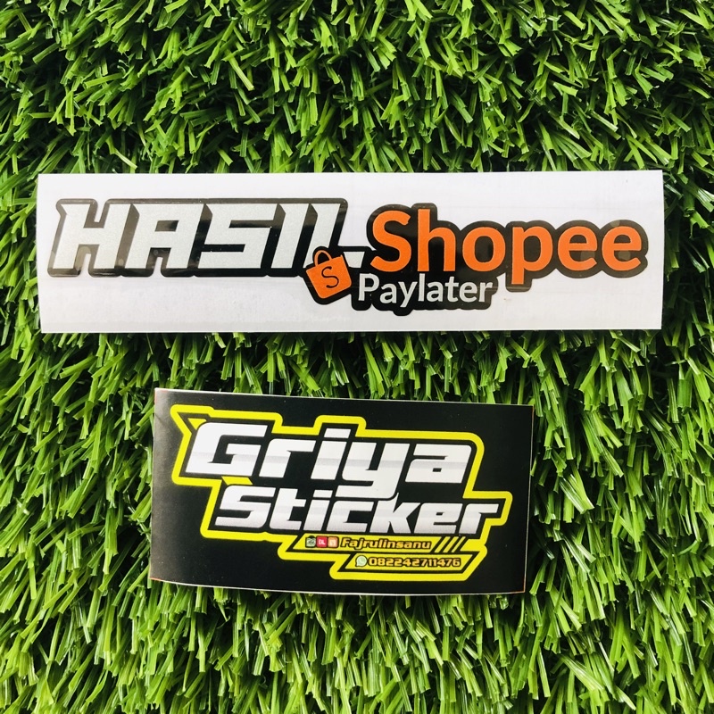 Jual Stiker HASIL SHOPEE PAYLATER sticker shopee paylater viral JDM ...