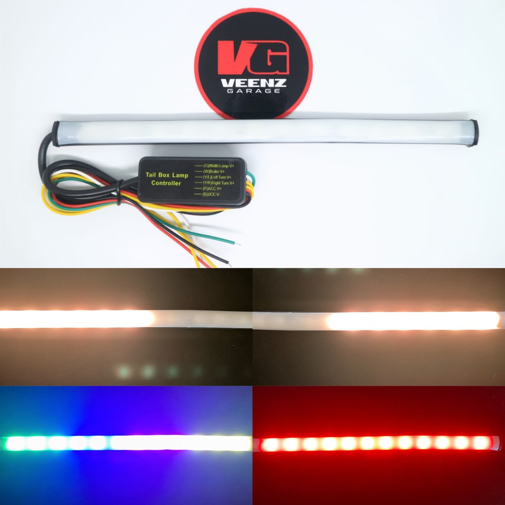 Jual Lampu Led Strip Flexibel Senja Rem Sein Motor Rgb Shopee Indonesia