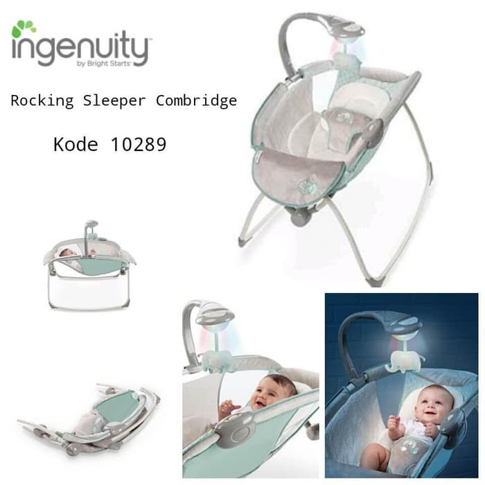 Ingenuity cambridge soothing store light rocking sleeper