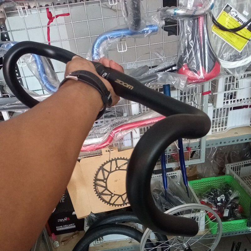 Jual Dropbar Stang Balap stang fixie over size Shopee Indonesia