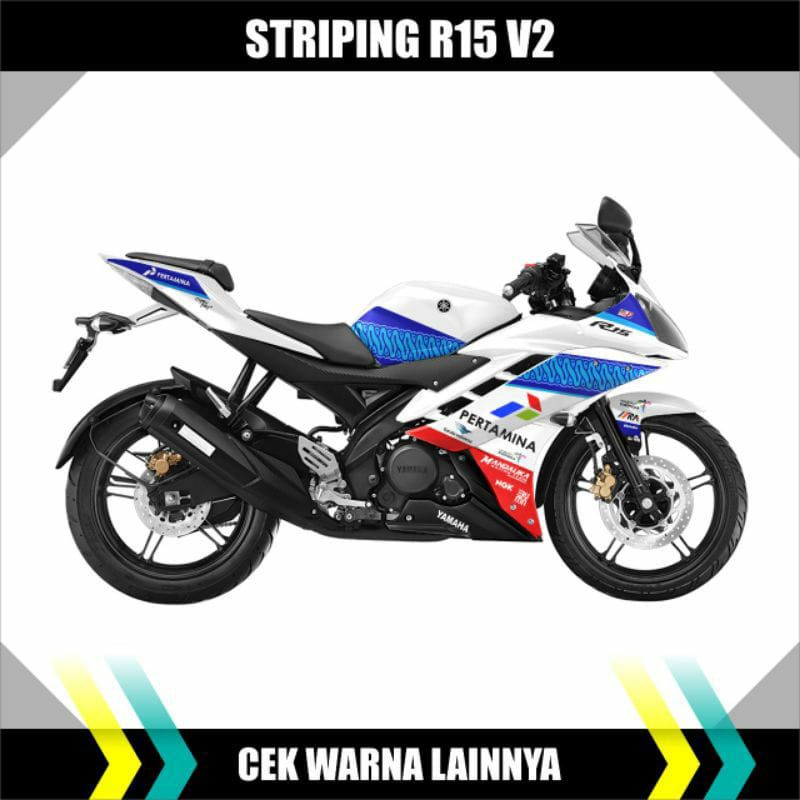 Jual STRIPING LIST BODY MOTOR R15 V2/SRIPING VARIASI R15 V2 | Shopee ...