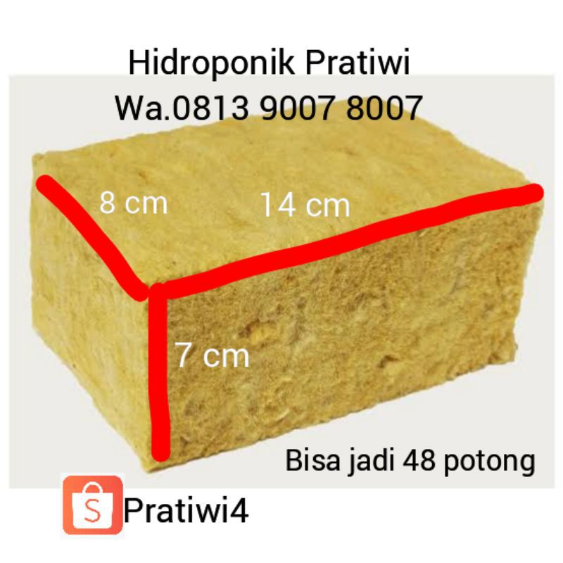 Jual Rockwool Hidroponik Shopee Indonesia