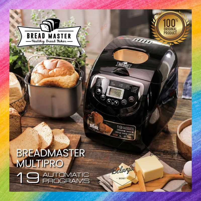 Jual Alat Pembuat Roti Praktis dan Mudah Bread Master Multipro Original ...