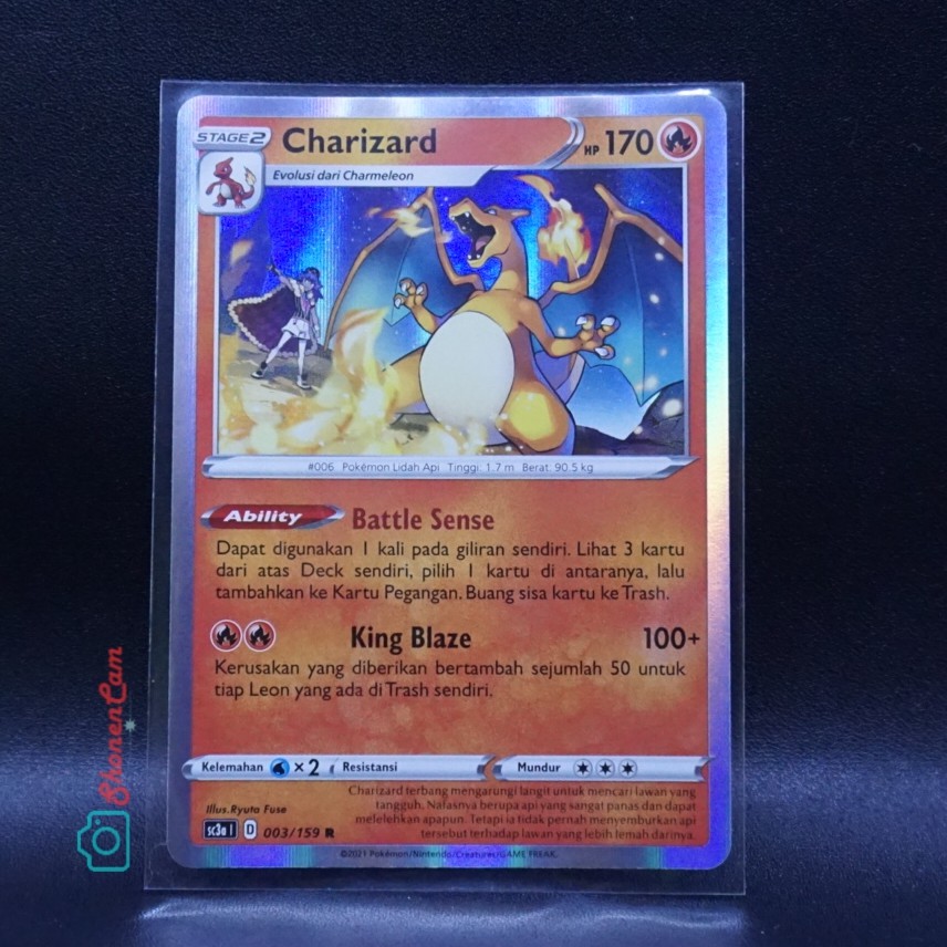 Jual TCG Pokemon Indonesia : Charizard (R) | Shopee Indonesia