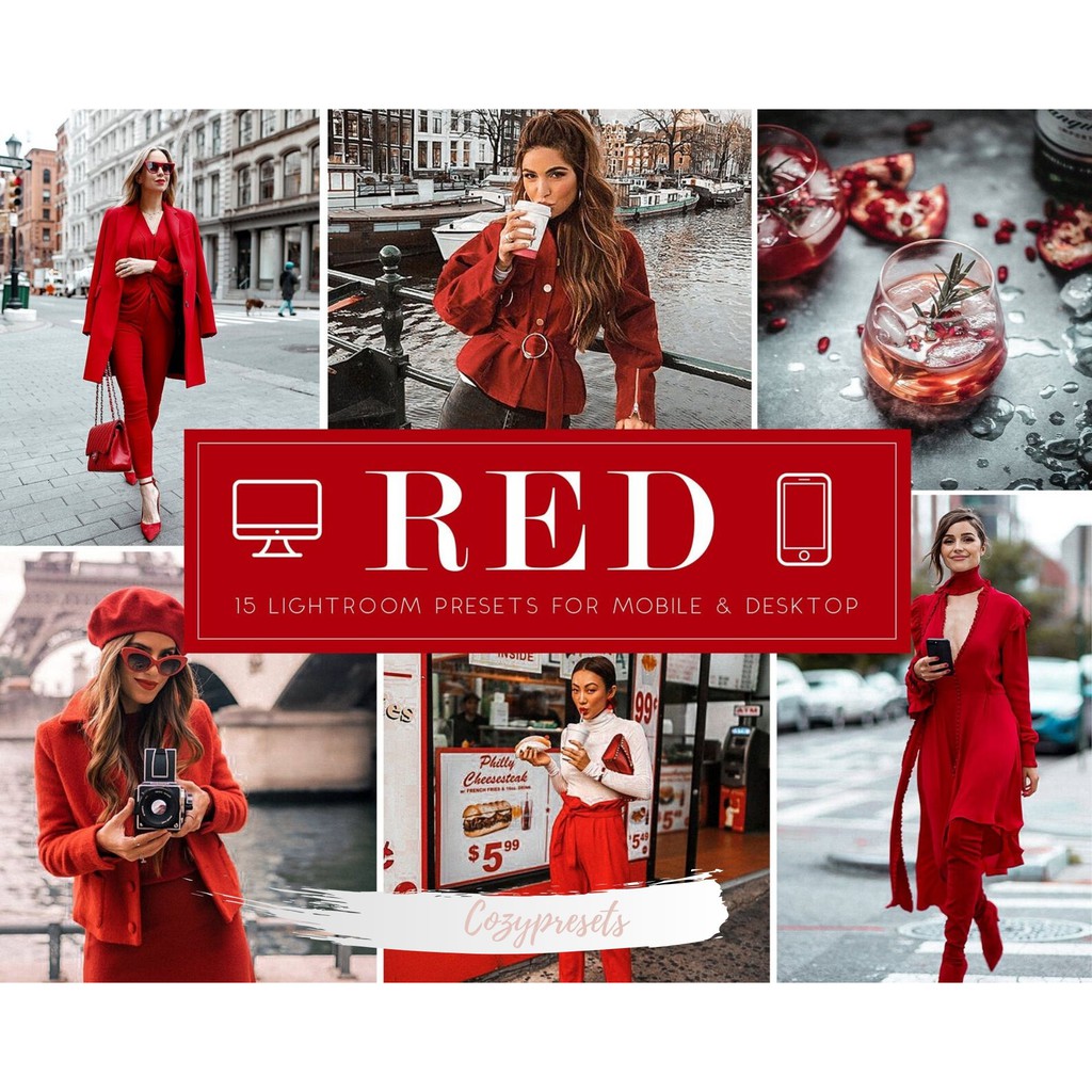Jual RED 15 Lightroom Presets Bundle (PD) | Shopee Indonesia