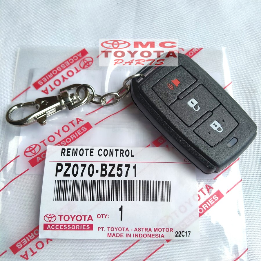 Jual Remote Remot Alarm Control Original All New Avanza type Veloz 2012 ...