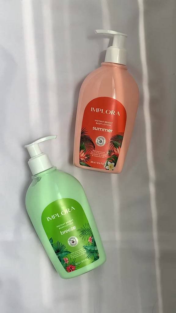 Jual IMPLORA Instant Bright Body Lotion 300ml BodyLotion Hand Body ...