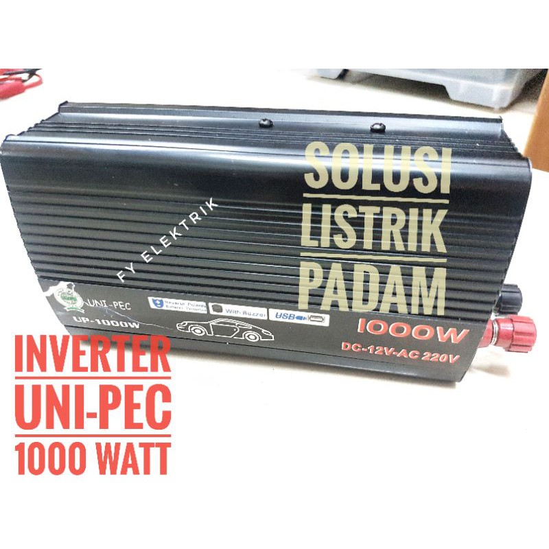 Jual Power Inverter UNI-PEC 1000 WATT DC 12V AC 220V Power Inverter ...