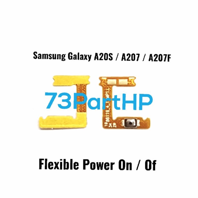 Jual Original Flexible Konektor Power On Off Samsung Galaxy A20s / A207 ...