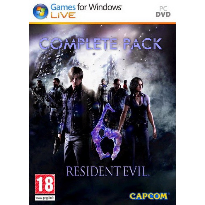 Jual DVD Game PC Resident Evil 6 Complete Pack v1.10 | Shopee Indonesia