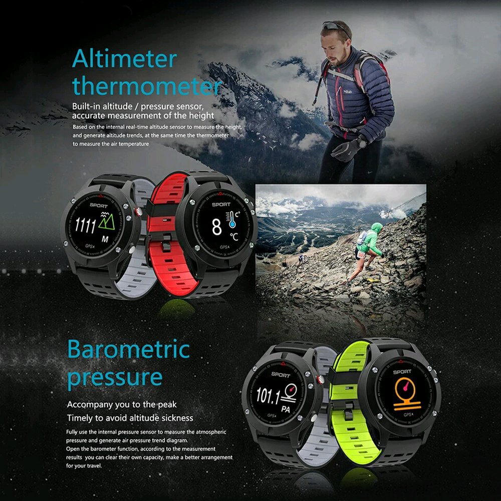 Jual Smartwatch Adventure Gps Altimeter Sports Barometer Thermometer