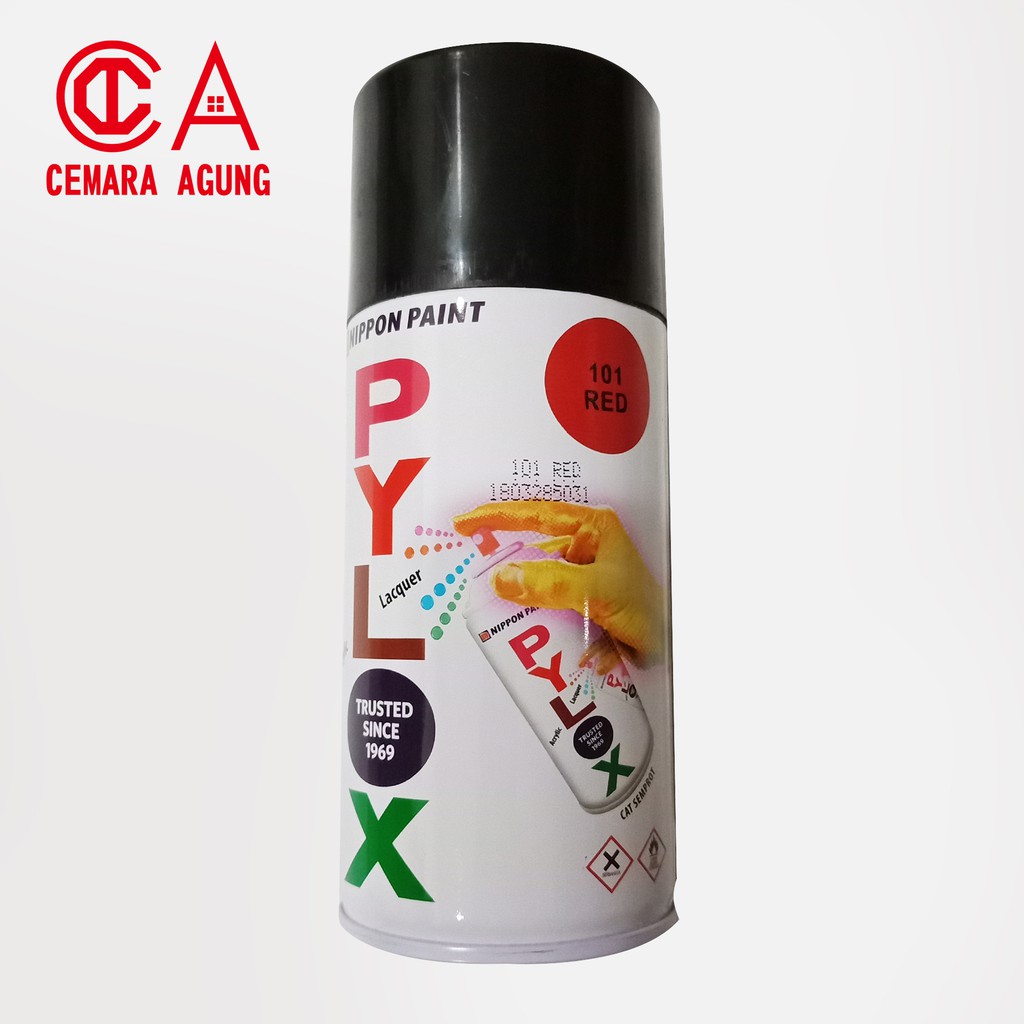 Jual Pylox Pilox Pilok Piloks Warna Red/Merah Code 101 Nippon Paint