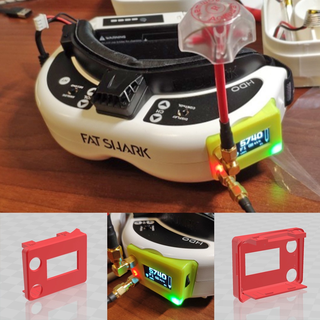 Jual Eachine Pro58 RX Receiver Fatshark HDO HD2 HD3 Cover Case Goggles ...