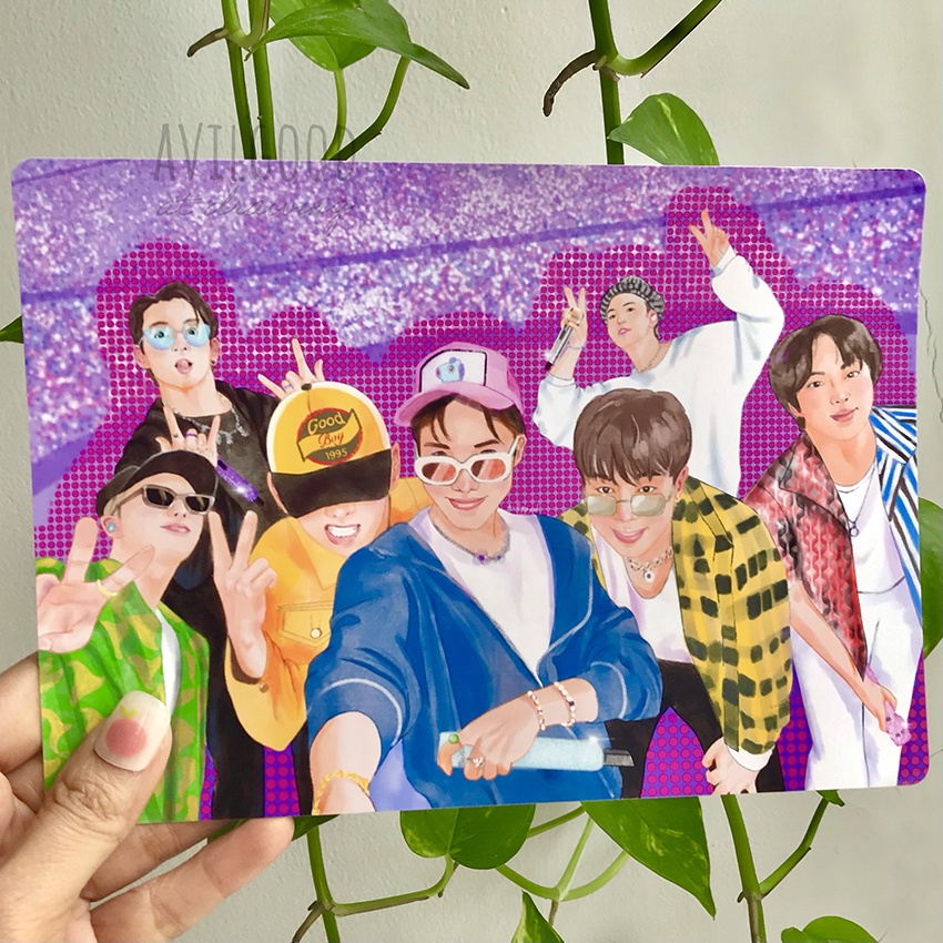 Jual Art Print BTS PTD Las Vegas by Avilgood at Drawing Size A5 & A4 ...