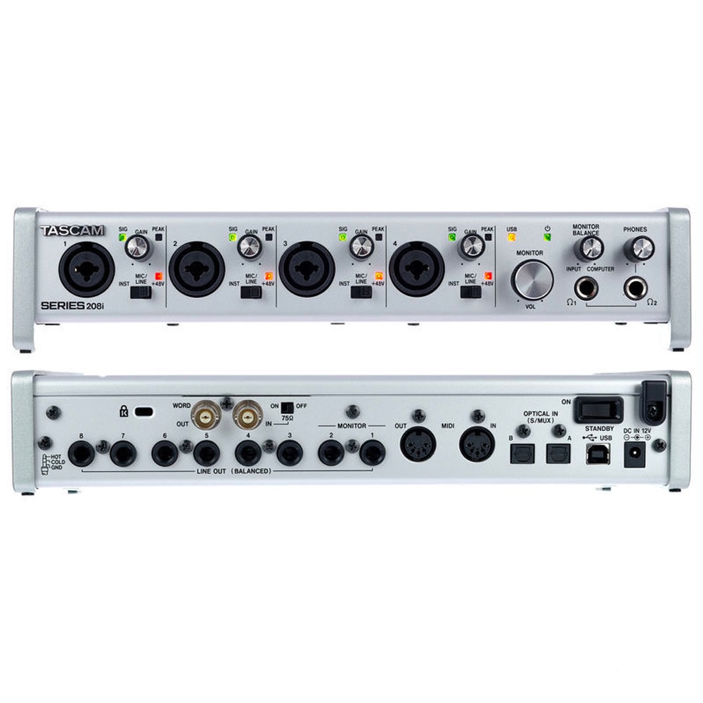 Jual TASCAM SERIES 208i USB Audio And Midi Interface Shopee Indonesia