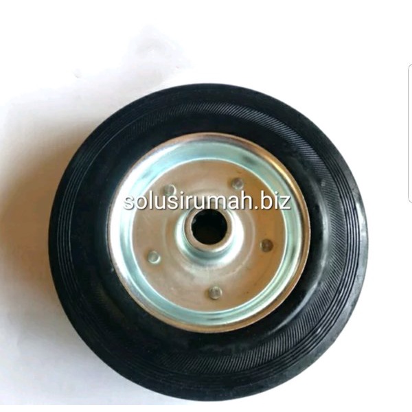 Jual Roda Etalase Inch Wheel Only Roda Karet Roda Trolley Roda Gerobak In Shopee Indonesia