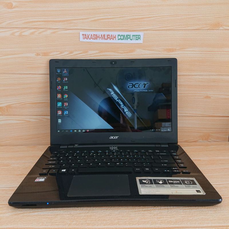 Jual Laptop Acer Aspire AMD /4GB/500GB Second | Shopee Indonesia